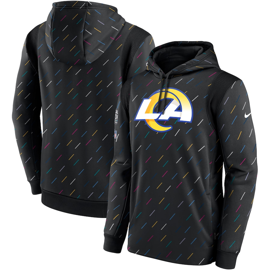 Women NFL Los Angeles Rams 2025 Nike black hoodie->buffalo bills->NFL Jersey